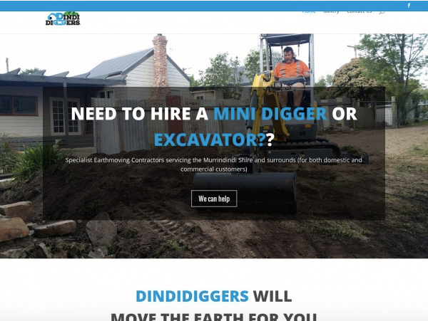 Small Business Website - DindiDiggers